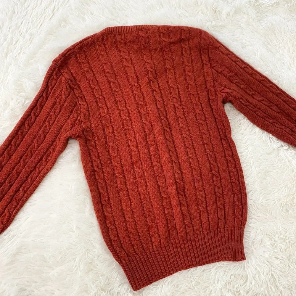 Vintage 70's Virgin Wool Pullover Sweater - Picture 5 of 5